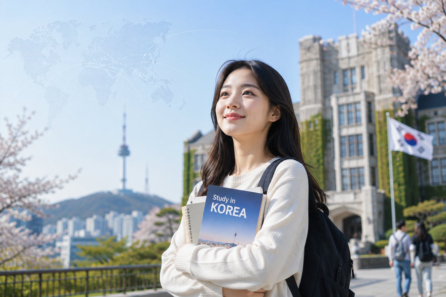 한국 대학 진학을 꿈꾸는 학생